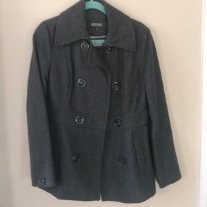 Kenneth Cole grey pea coat